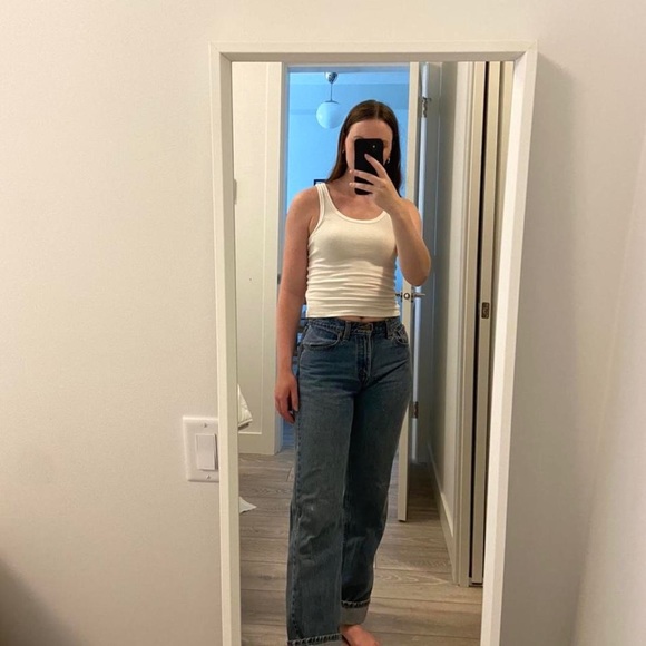 Sunday Best - “Carey Tank” in white - Picture 1 of 3